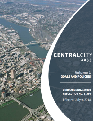 Central City in Motion plan adopted by Portland city council with