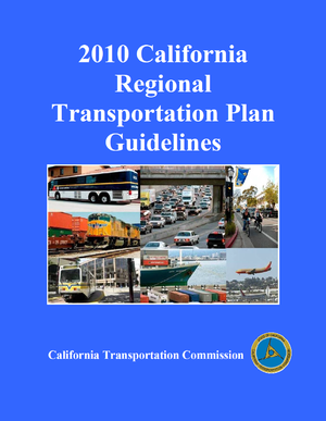 2010 California Regional Transportation Plan Guidelines ...